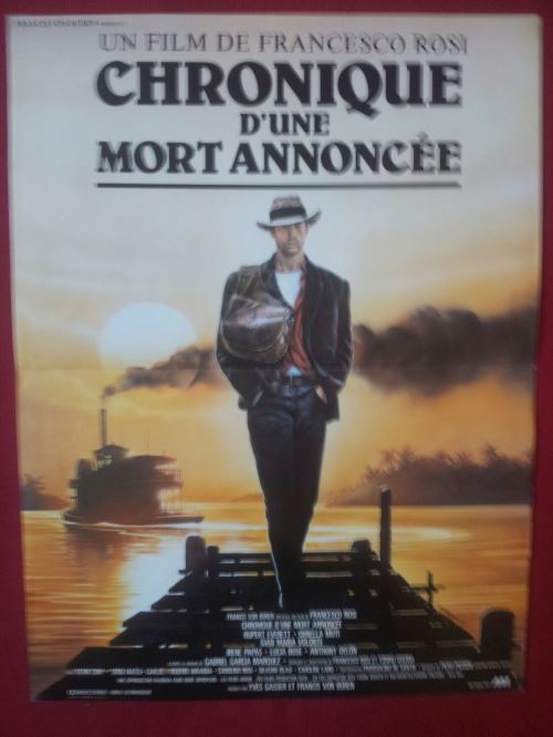 Chronique d'une Mort anoncée AFFICHE CINEMA ORIGINALE