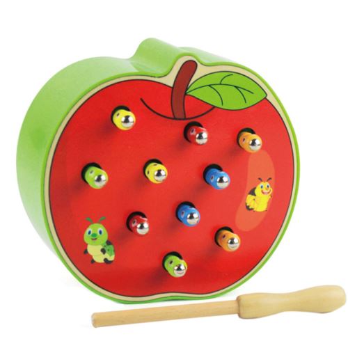 Catch bois Insectes Jeu Jouet magnétique Développer enfants coordination œil-main