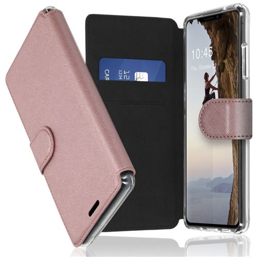 Étui de téléphone portefeuilXtreme Wallet pour iPhone 13 Pro - Rose Champagne Accezz