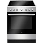 Cuisiniere AMICA ACV6003S Vitroceramique 60X60 Cm Silver