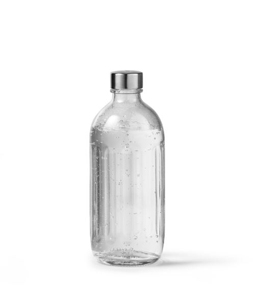 Bouteille d'eau 800 ml en verre pour Carbonator Pro - Aarke - Transparent - Verre