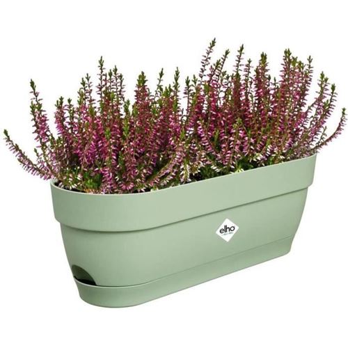 Planteur rectangle VIBIA - Plastique - Réservoir - Ø50 - Vert