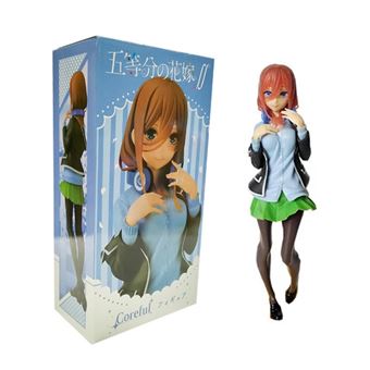Anime-Figur 'Nakano Miku' Aus The Quintessential Quintuplets – 12 Cm, Detailliert – Als Dekoration, Sammlerstück Oder Geschenk