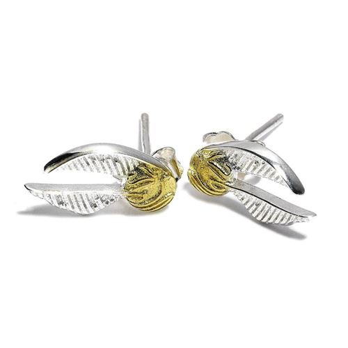 Non Communiqué Argent Harry Potter - Boucles D'oreille Golden Snitch