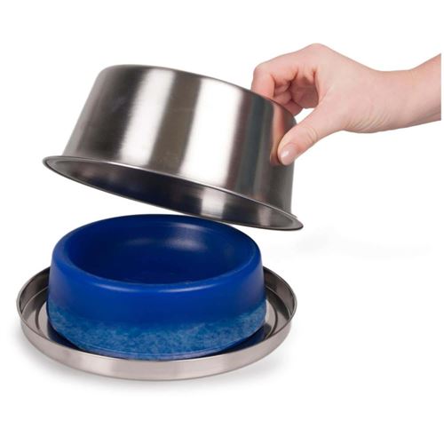 Meilleurs prix pour Gamelle Rafraichissante ø 16 cm, 840 ml pour chien