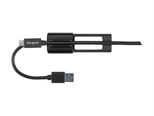 Targus - Câble USB - 24 pin USB-C (F) pour USB type A (M) - USB 3.0 - 10 cm