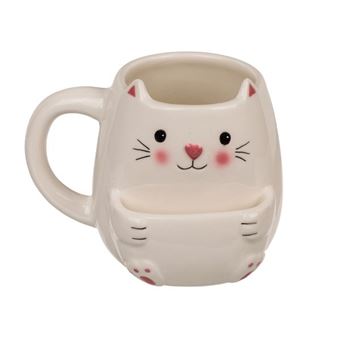 Tasse Mug chat à compartiment mug original - 1