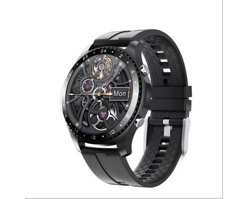 Montre connectée Chronus CK30 Étanche Fitness Tracker-Noir-Chronus