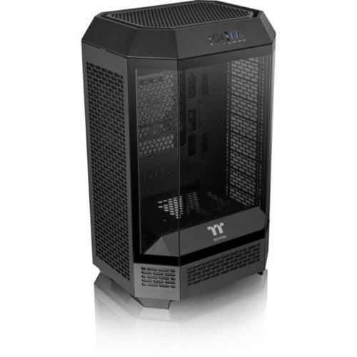 Non Communiqué Noir Boîtier Pc Thermaltake The Tower 300 Mini Tour Format Micro Atx Sans Alimentat
