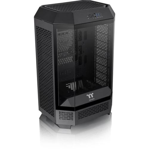 Boîtier Pc - Thermaltake - The Tower 300 (Noir) - Mini Tour - Format Micro-Atx - Sans Alimentation