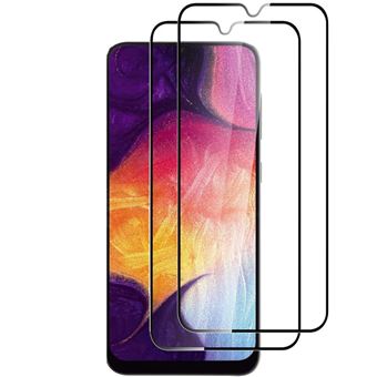 Lot de 2 verres trempés Pour SAMSUNG GALAXY A50 .Vitre Protection d'écran Intégral - Anti Rayures - Ultra Résistant Dureté 9H - 1