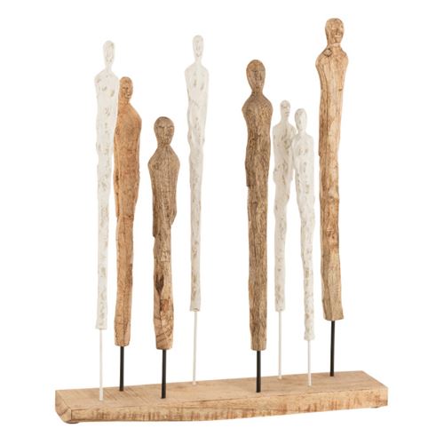 Paris Prix Beige Statuette Moderne - Image 3