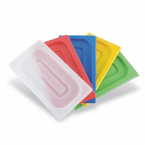 Couvercle Polinorm® Bac GN 1/1 - Plusieurs couleurs - Pujadas - Blanc Polyéthylène