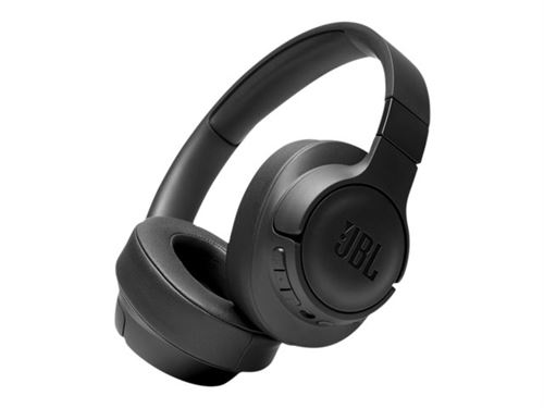 Jbl Tune 670Nc - Écouteurs Avec Micro - Sur L'Oreille - Bluetooth - Sans Fil, Filaire - Suppresseur De Bruit Actif - Jack 3,5Mm - Noir
