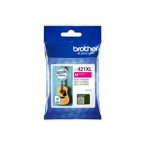 Cartouche d encre Brother LC421XLM Magenta pour DCP-J1140DW DCP-J1800DW MFC-J1010DW MFC-J1012DW