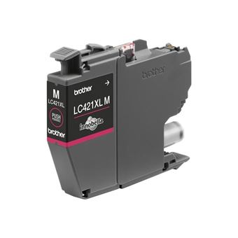 Brother LC421XLM - À rendement élevé - magenta - original - cartouche d'encre - pour Brother DCP-J1140DW, DCP-J1800DW, MFC-J1010DW, MFC-J1012DW