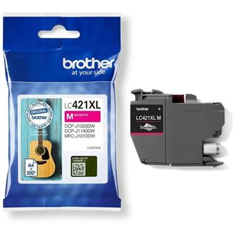 Brother LC421XLM - À rendement élevé - magenta - original - cartouche d'encre - pour Brother DCP-J1140DW, DCP-J1800DW, MFC-J1010DW, MFC-J1012DW