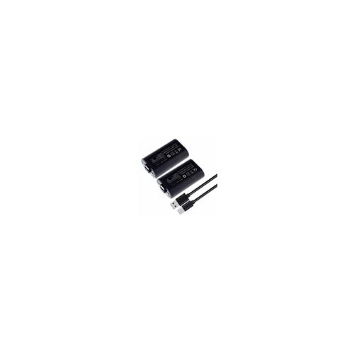 STRA&SZLIG;E GAME 2 X Batteries Rechargeables 1400 mAh + C&acirc;ble USB pour Manettes Xbox One et Xbox Series &ndash; Kit Play & Charge &ndash; Compatible mod&egrave;le 1556 &ndash; &reg; 