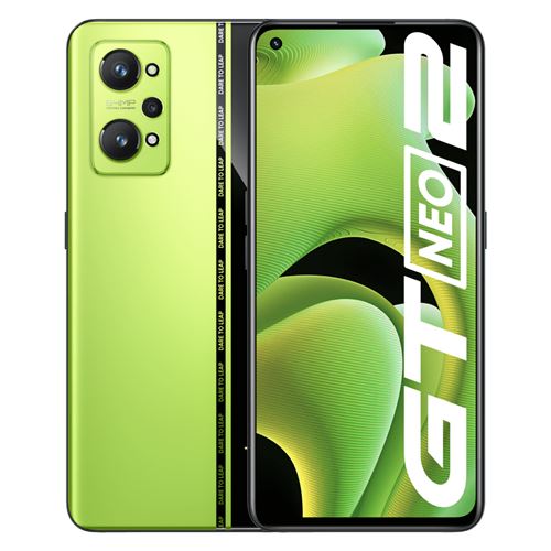 Realme GT Neo 2 - 5G smartphone - double SIM - RAM 12 Go / 256 Go - écran OEL - 6.62\