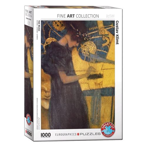 Puzzle Eurographics - Gustav Klimt : La Musique, 1000 pièces