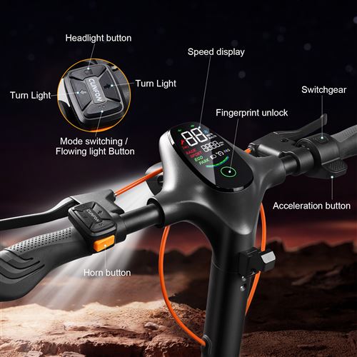 Trottinette électrique / MOBYGUM Xenon-R 2000W - 52V 23Ah, Trotinette Electrique