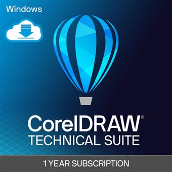 CorelDRAW Technical Suite 2024 - Abonnement 1 an - 1 utilisateur - A télécharger - 1