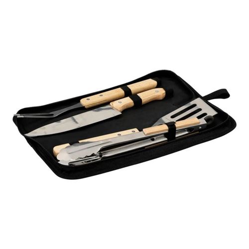 Neka Noir - Mallette De Barbecue "4 Ustensiles" 38Cm - Image 2