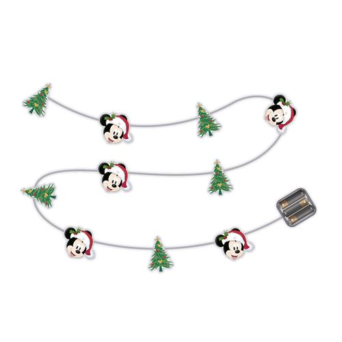 ARDITEX WD13434 Guirlande de lumières de Noël avec 10 LED chaudes - 165cm. de DISNEY-Mickey