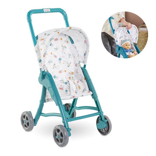 Poussette Oursons Pour Poupon 30 Cm