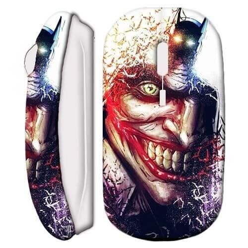 Souris Sans Fil Air Batman VS Joker Blanc Maniacase