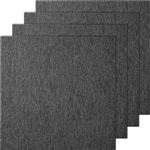 VEVOR Dalles De Moquette Réutilisables Tapis Sol Chambre Salon Gris Foncé 50x50cm 20PCS