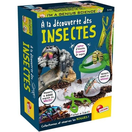 GENERIQUE - I'M A GENIUS POCKET - Kit Scientifique - Découverte des insectes - Image 2