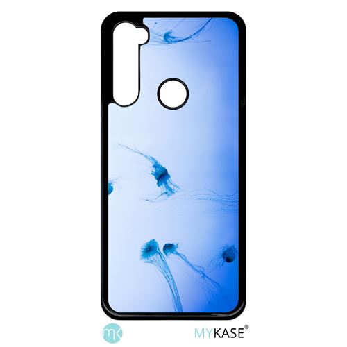 Coque My-Kase pour Note 8t - meduse dans l'ocean - Plastique Noir