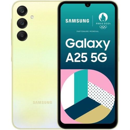 Smartphone Telephone Samsung Gala y A25 128 Go 5G Lime