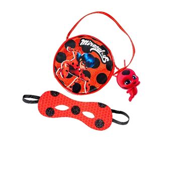 Masque et perruque de Ladybug pour femme, coffret
