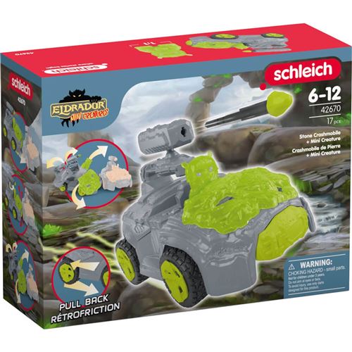 Non Communiqué Multicolore Eldrador Crashmobile De Pierre Avec Mini Creature