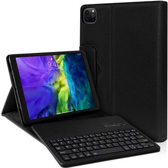 Étui de Protection Noir avec Clavier Bluetooth intégré pour Tablette Apple  iPad Pro 12.9 Pouces 2021 - Housse Tablette - Achat & prix