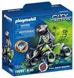 71093 Playmobil Pilote de course et quad