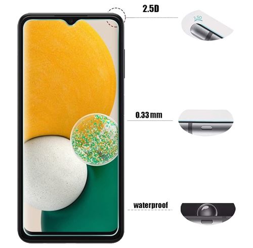 3pack] Film de protection 2.5D Verre trempé pour Samsung Galaxy A13 5G  [Toproduits®] - Protection d'écran pour smartphone - Achat & prix