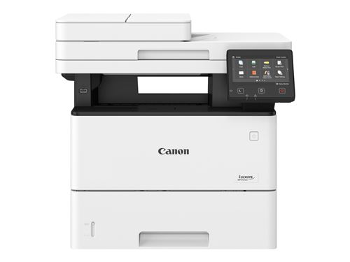 Canon i-SENSYS MF552dw - Imprimante multifonctions - Noir et blanc - laser - A4 (210 x 297 mm) Legal (216 x 356 mm) (original) - A4/Legal (support) - jusqu'à 43 ppm (copie) - jusqu'à 43 ppm (impression) - 650 feuilles - USB 2.0 Gigabit LAN Wi-Fi(n)