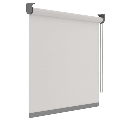 Decosol Store roulant Deluxe Blanc translucide avec motif 90x190 cm