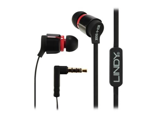 Lindy IEM-50X - In-ear hoofdtelefoons met micro
