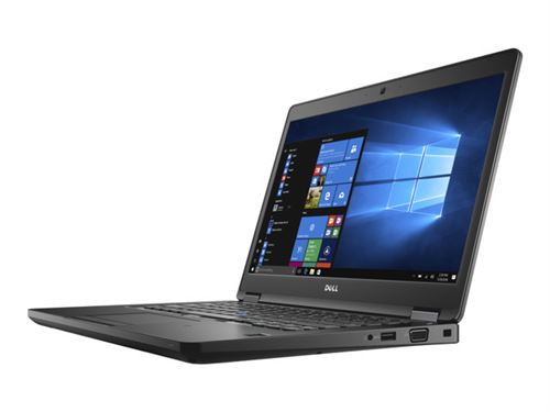 Dell Latitude 5480 - Intel Core i5 - 7300U / Jusqu'À 3.5 Ghz - Vpro - Win 10 Pro 64 Bits - Hd Graphics 620 - 8 Go Ram - 500 Go Hdd - 14" 1920 X 1080 (Full Hd) - Wi-Fi 5 - Noir - Bts