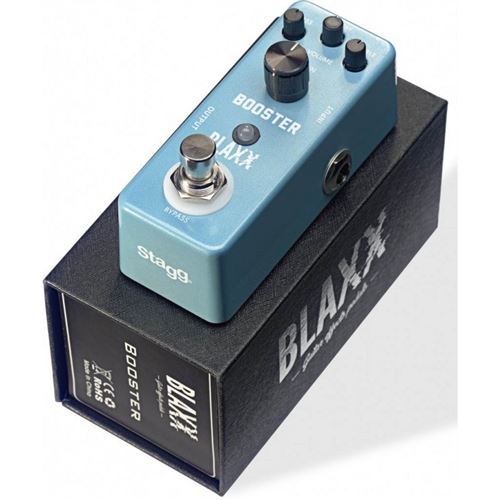 Blaxx BX-BOOST - Mini pédale Booster pour guitare