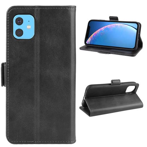 Etui en PU + TPU avec support noir pour votre Apple iPhone XR 6.1 pouces (2019)