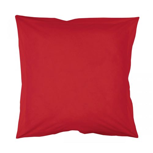 Taie d'Oreiller Rouge 50x70 Douceur D'Intérieur
