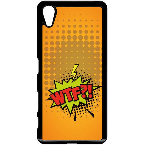 Coque Sony Xperia X Performance Wtf Fond Orange
