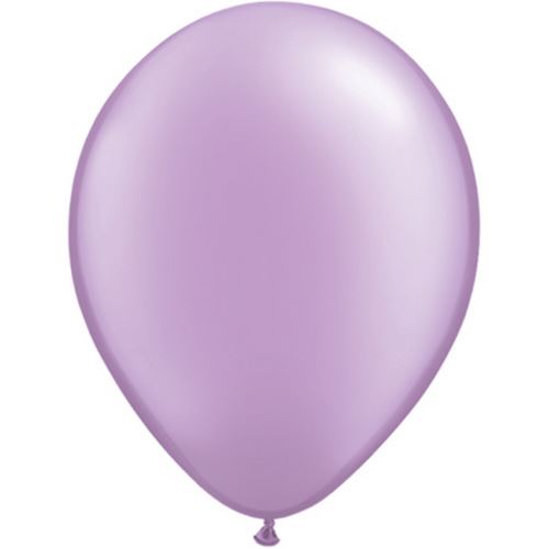 Qualatex - Ballons uni 28cm (lot de 100) (Taille unique) (Lavande perlée) - UTSG4586