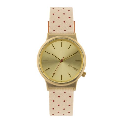 Komono Wizard Print Polkadot Sand montre KOM-W1837