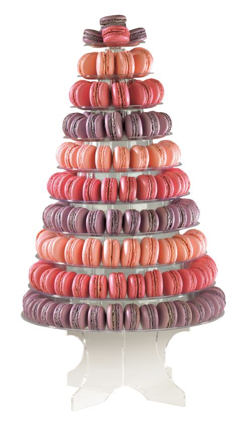 Pyramide a macarons